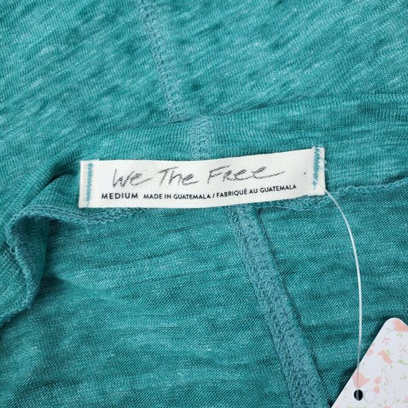 Free People ASTRID Burnout Off Shoulder Tee - Picture 4 of 8